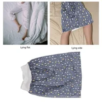 Washable Reusable Cloth Diaper Skirt for Elderly Wearable Incontinence Mattress  Adult Waterproof Leak Proof Urinary Skirt 2
