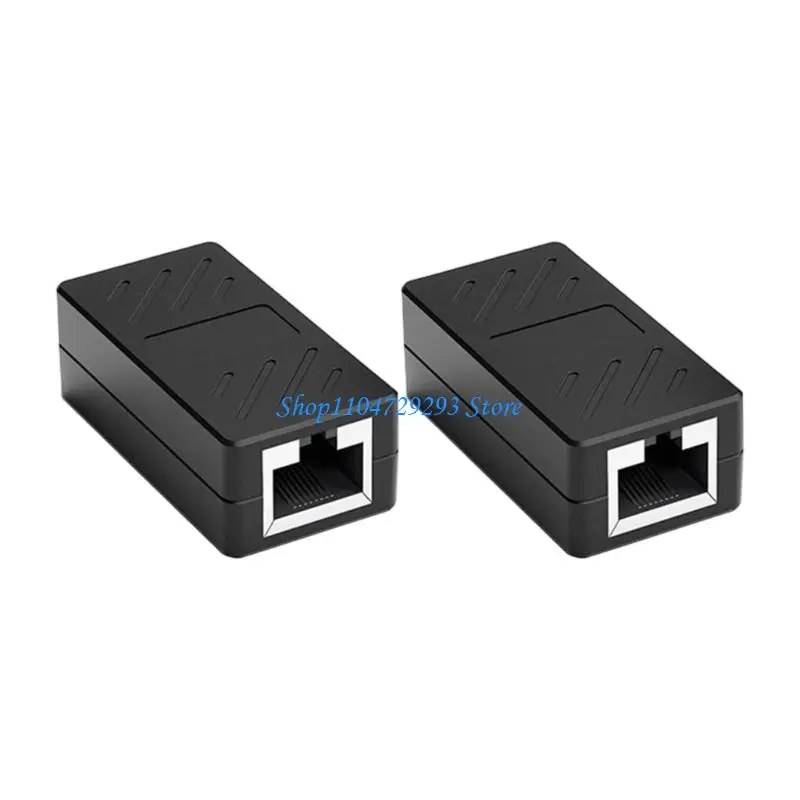 PC 설정용 Y2GD 컴팩트 RJ45 암 커플러 어댑터 1Gbps 네트워킹 신호 부스터