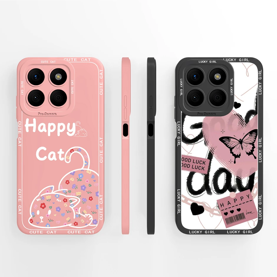 Elegant Floral Silicone Phone Case - Soft and Durable Cover with Advanced Design