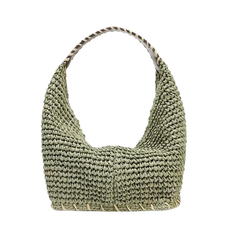 NEW Woven Summer Fashion Straw Bag Beach Holiday Crossbody Bag Shopping Shoulder Handbag Messenger Bag