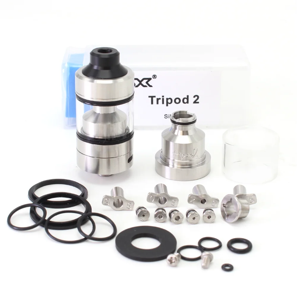

Штатив SXK Style 2 типа 316SS 22 мм RTA обслуживаемый атомайзер с одной катушкой 2,8 мл вейп Vs Taifun GTR Kayfun Lite RTA