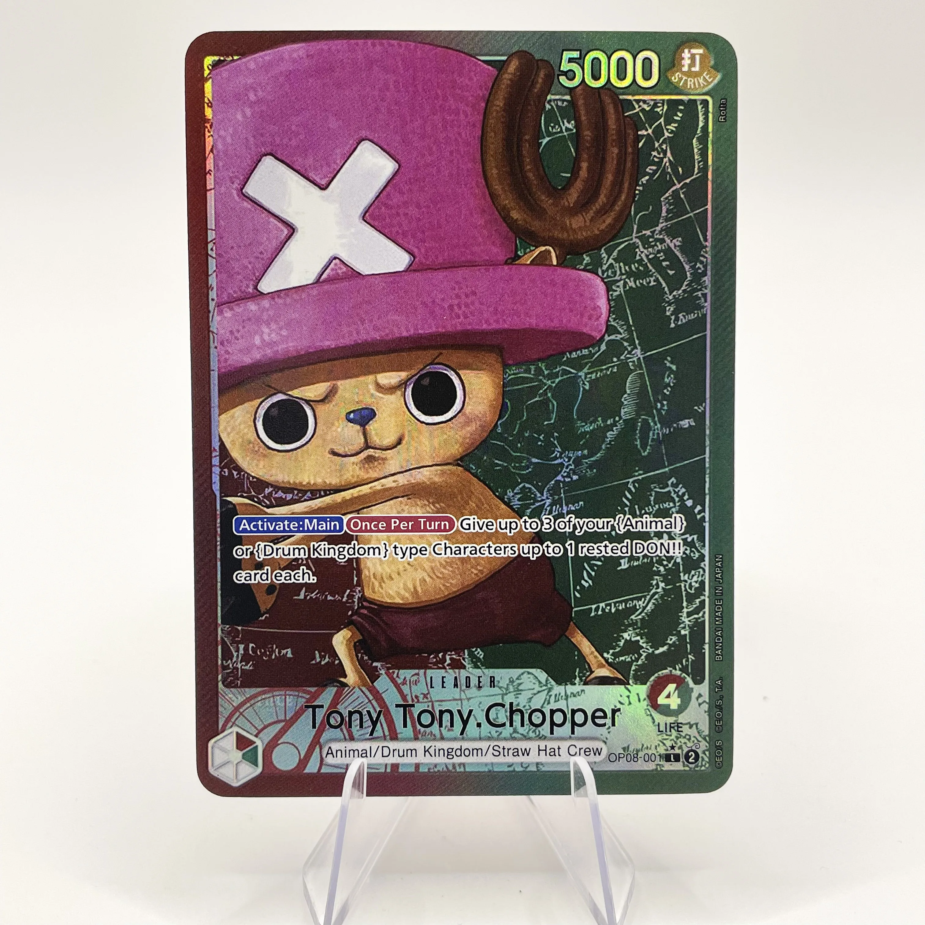 Proxy Anime One Piece OTCG Leader Card Zoro Law Luffy Sanji Zephyr