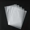 10pcs Storage Bag Resealable Frosted Clear PEVA Zipper Lock Package Travel Portable Waterproof Clothing Shoes Poly Bag Organizer 2