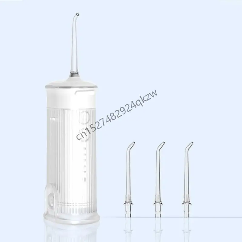 물 치과 치실 휴대용 200ML 충전식 여행 관개 클리너 R9CD