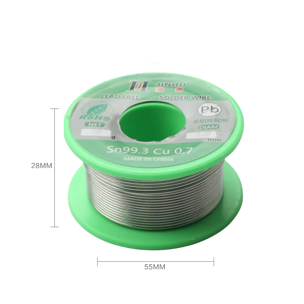 Soldering Wire 50g Sn99.3/Cu0.7 Lead-free Solder Wire 0.5/0.6/0.8/1.0 mm For Electrical Solder