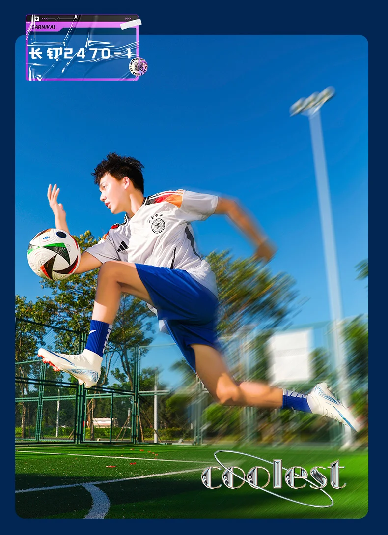Men Football Boots High Quality Soccer Shoes 2025 New Ultralight FG/TF Soccer Cleats High Top Grass Training Football Boots