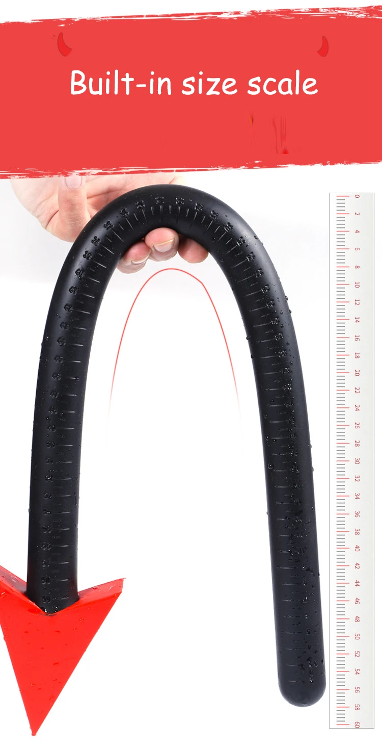 Silicone Devil Tail Anal Plug With Whip For Anal Play_voghion.com