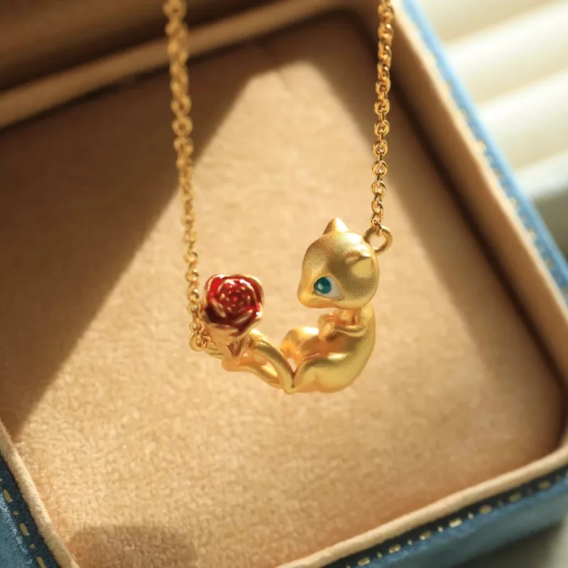 

2024 NEW Pokemon Necklaces Boys Charizard Toy Gift Jewelry Cute Accessories Children Toys Kawaii Stuff Anime Eevee Gengar Action