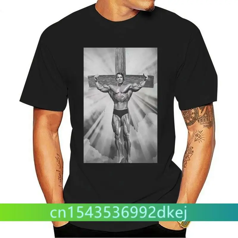 

ARNOLD SCHWARZENEGGER CROSS T SHIRT RETRO VINTAGE CULT MOVIE BIRTHDAY PRESENT Unisex Men Women Tee Shirt