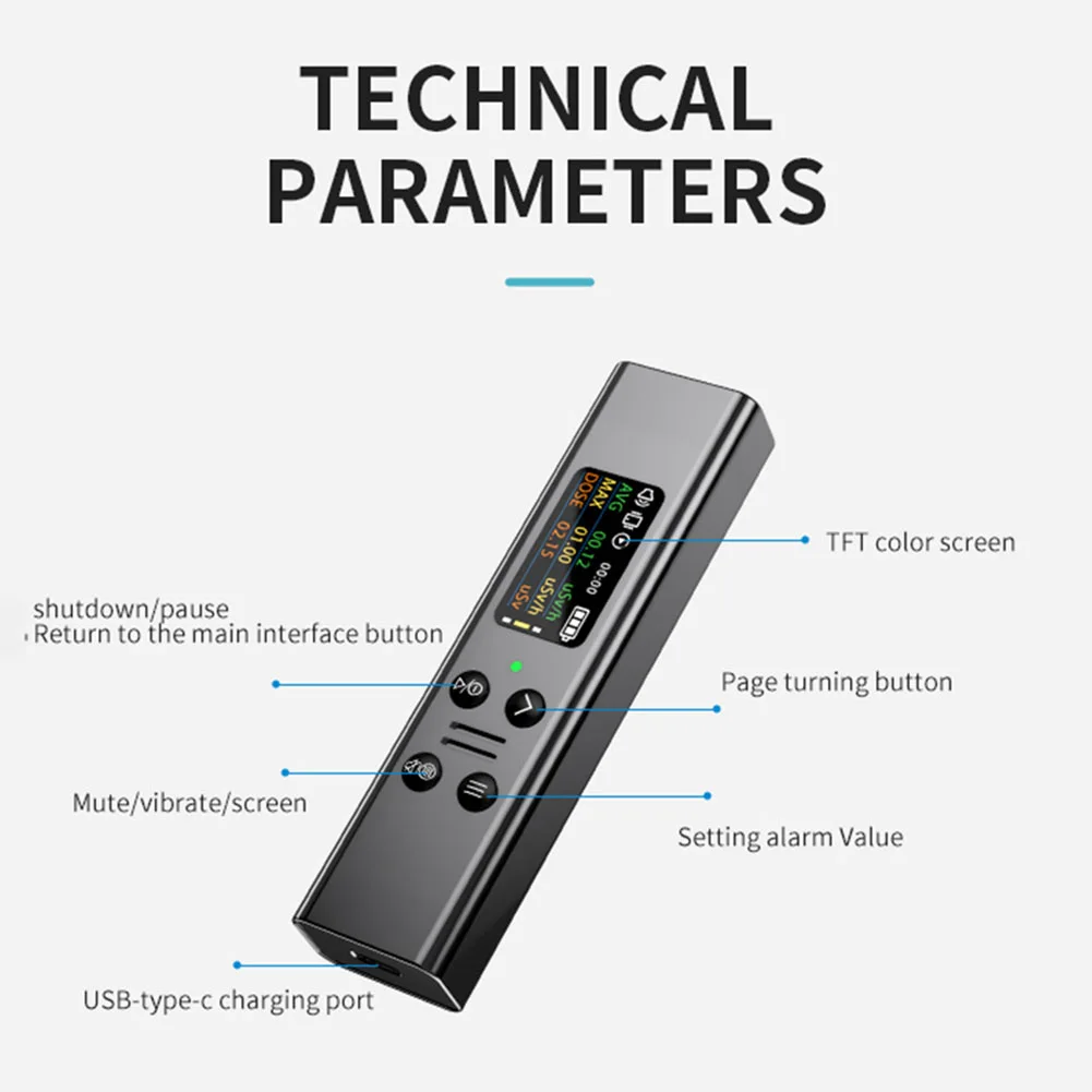 Radiation Tester Geiger Counter 10 Tester Style Optional for monitoring Ray Radiation/Air Detector for CO Temp Humidity Detector