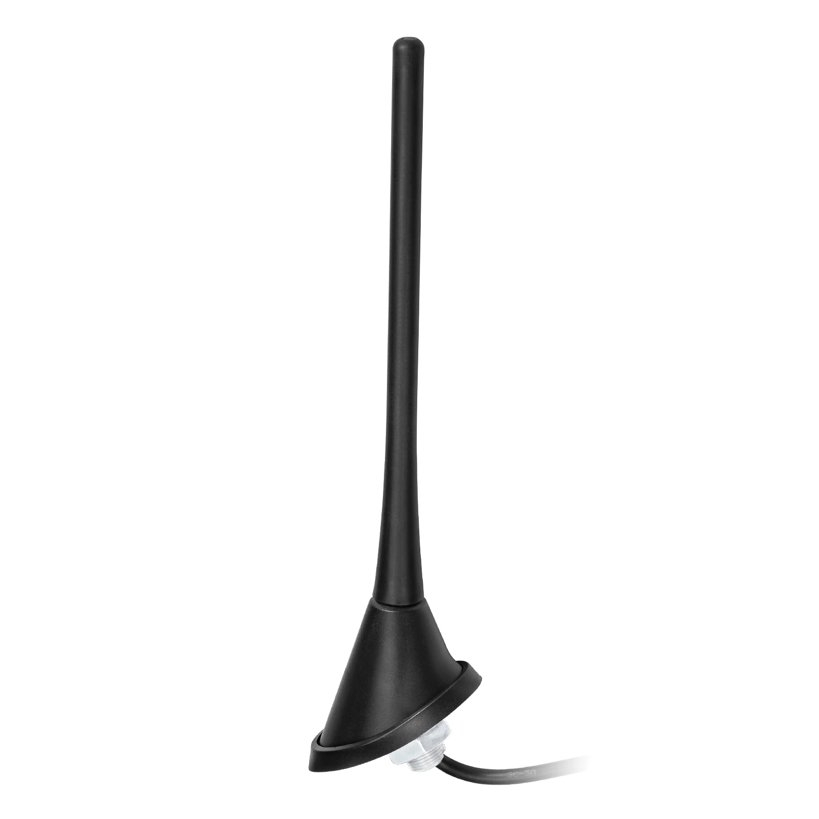 Universal Car Radio Antenna with Mount Base for Vehicle Stereo