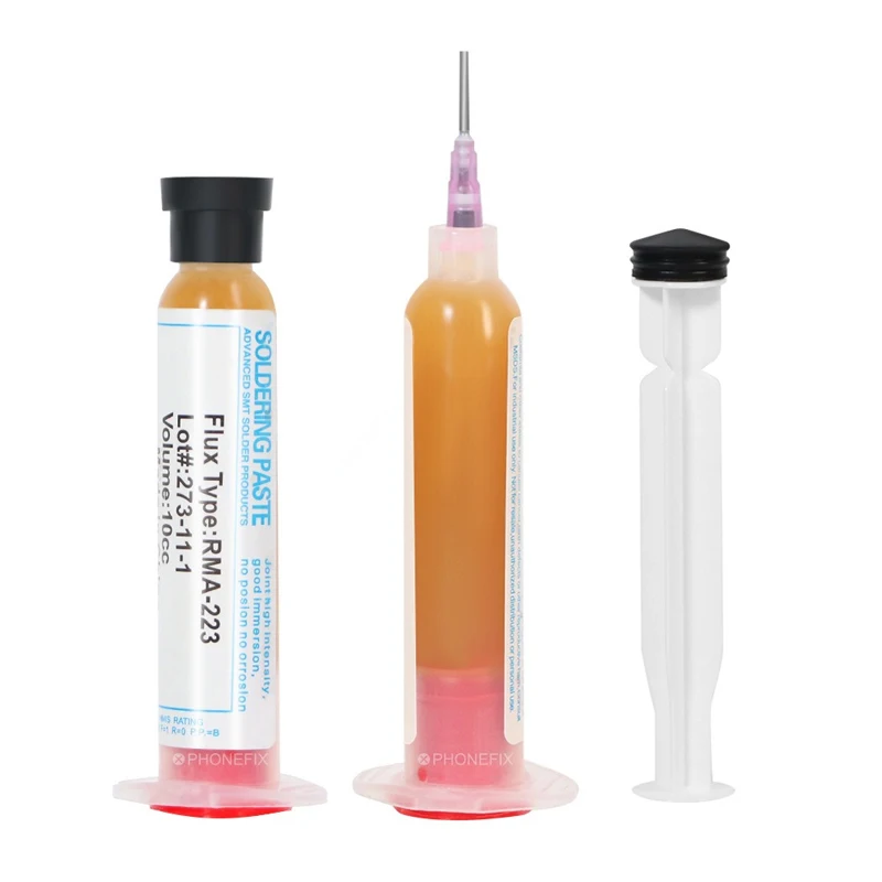 Welding Flux 10cc RMA223 RMA-223 Grease Computer Chips Phone LED BGA SMD PGA PCB Repair Tools