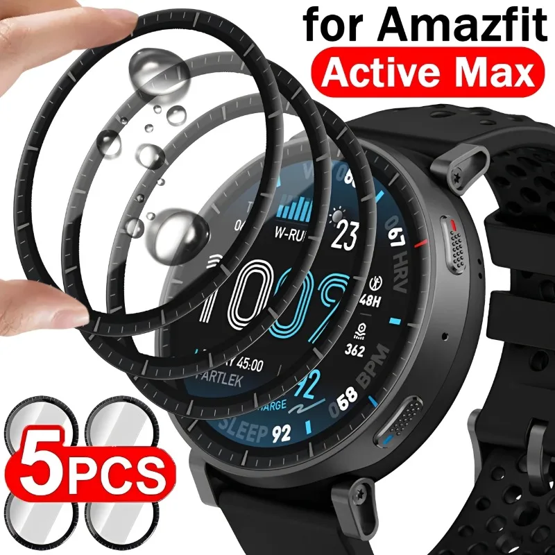 Anti-Scratch Full Coverage Screen Protector Pack for Smartwatches - Premium PMMA Film