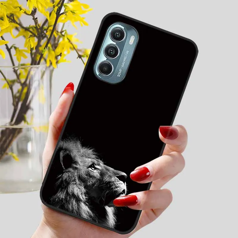 Elegant Black TPU Silicone Phone Cover - Fashion Luxury Cute Protector with Soft Bumper Design