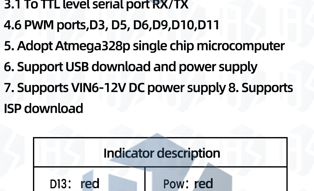 1~5PCS Nano V3.0 Entwicklungsboard ATmega328P CH340C 0,91'' weißes OLED-Display 128*32 für Arduino Nano V3.0 MINI USB – Detail 4