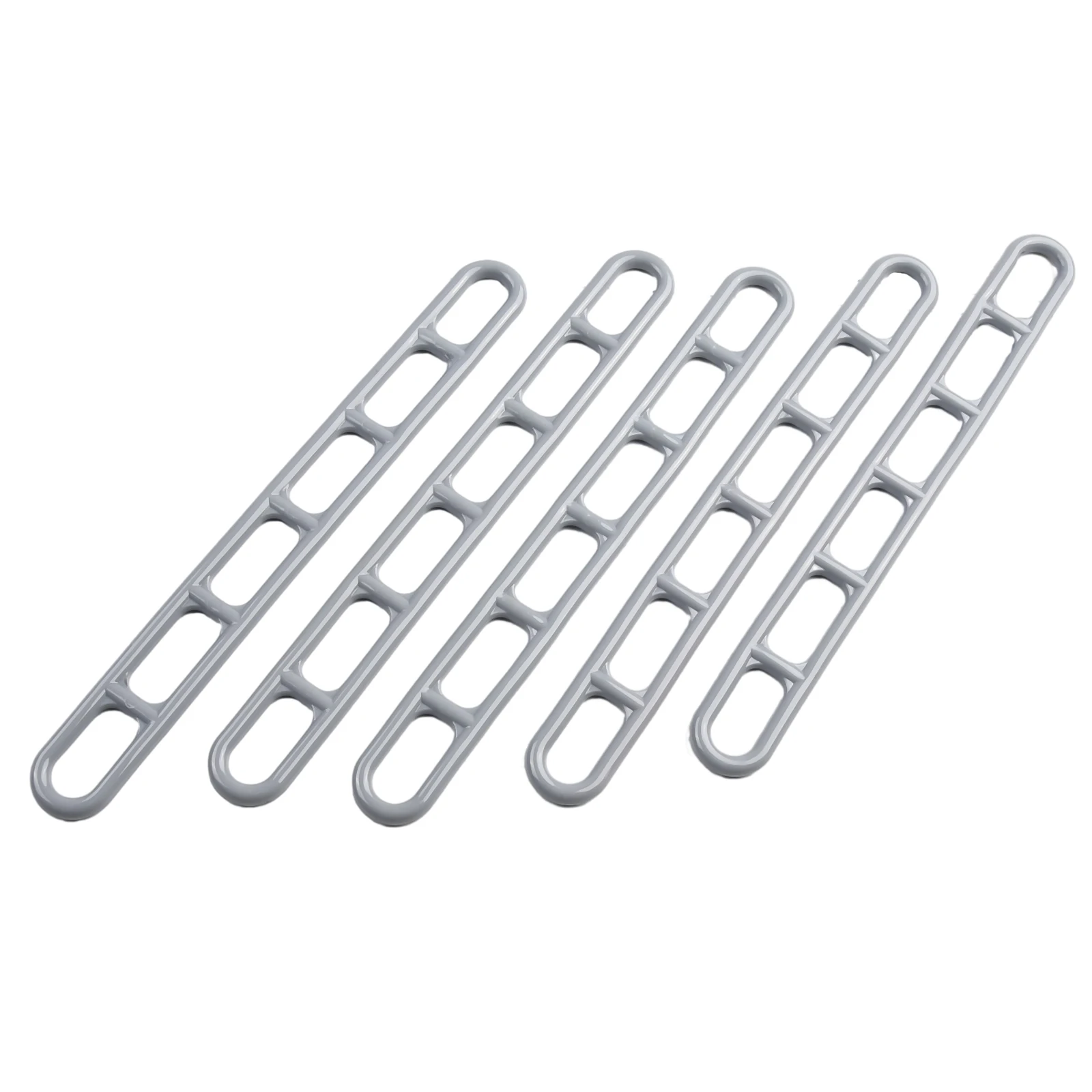 

10pcs Tent Ladder Straps Gray Plastic Ladder Straps Tents Awnings Gazebos Adjustment Accessory Non-slip Tent Accessories