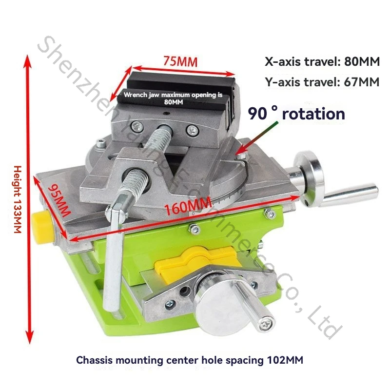 BG-6369 Cross Pliers Multi Functional Workbench Sliding Table Milling Machine Ro