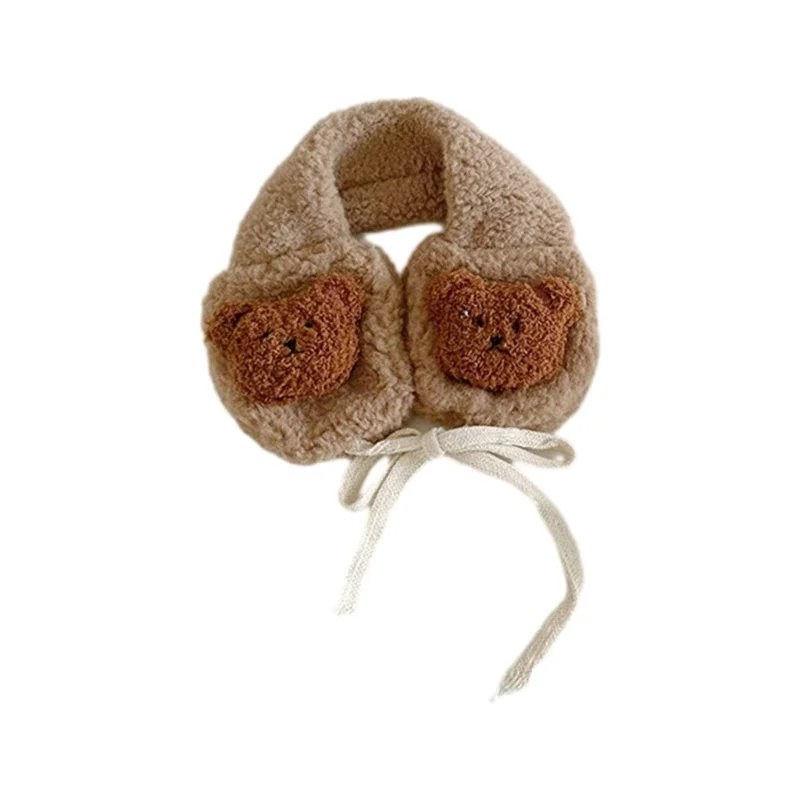 Lovely Bear Ear Cover Ear Warmers for Kids Outdoor Winter Activities