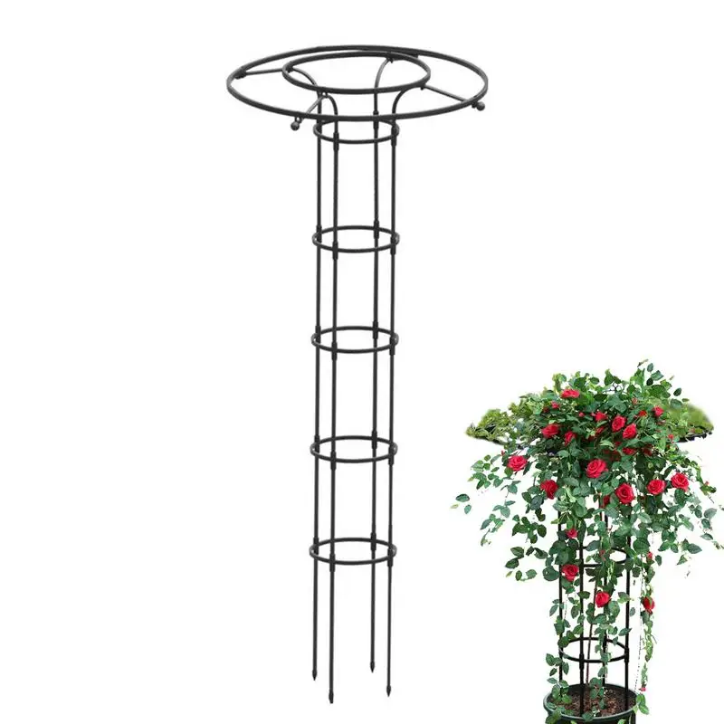 

Indoor Potted Plant Support Plant Climbing Trellis Plant Trellis DIY Climbing Trellis Flower Pots Supports Rustproof Metal Wire