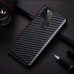 Fabric Texture Soft Back Cover - Simple Concise Style Case - Pixel 4 XL (Black)