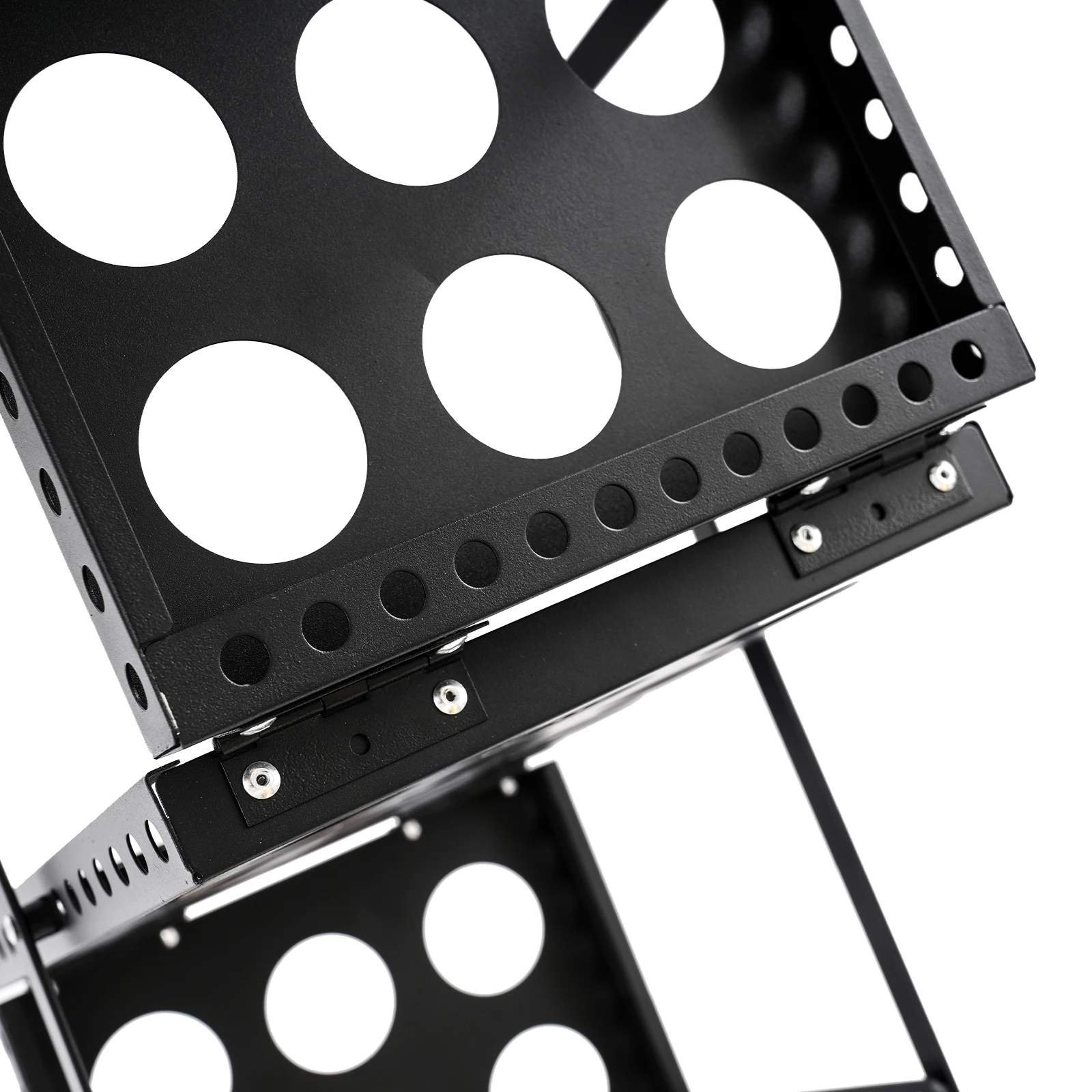Robuster Faltbarer Broschüren-Displayständer, Doppelseitiger 6-stufiger Zeitschriftenhalter für Büro, Geschäft, Empfang und Werbematerial – Detail 10