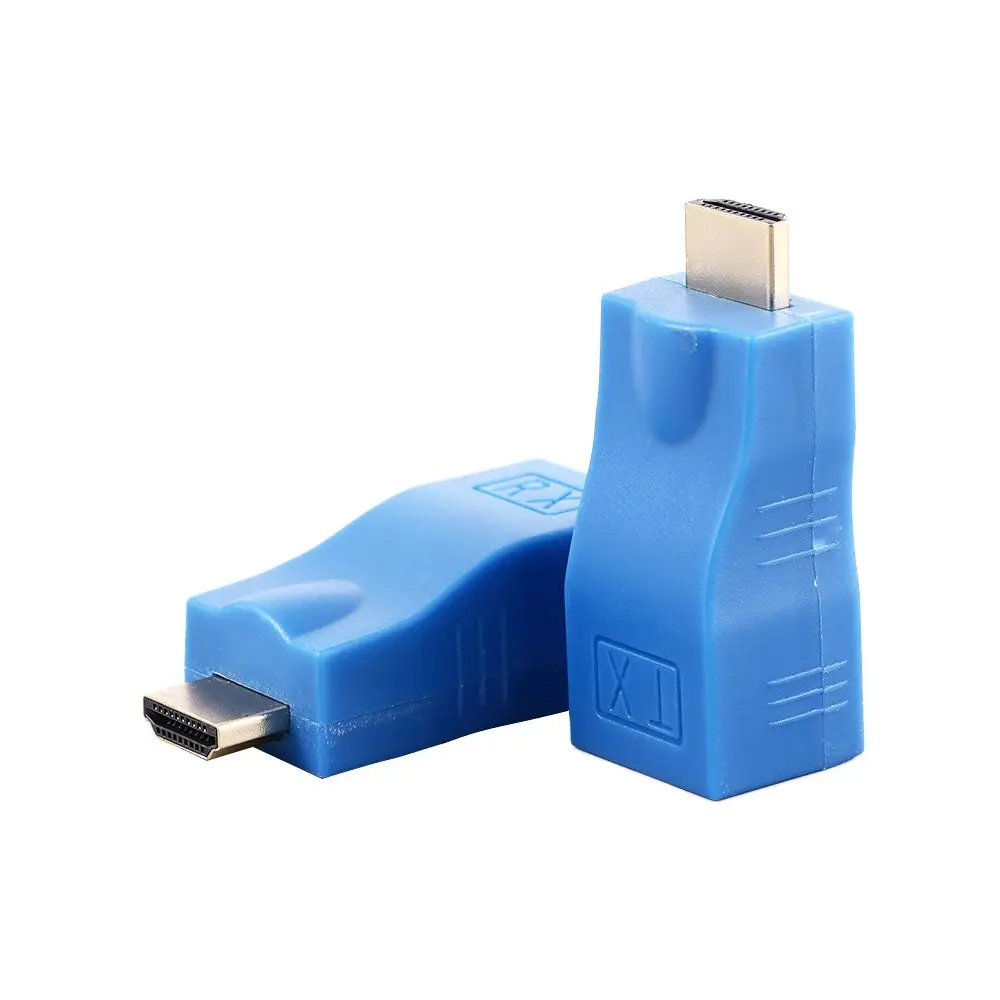 Estensione Tv Box Extension Fino A 30M Over Network Cable Extender Lan Extender Wifi Rj45 Extender Adattatori Di Rete