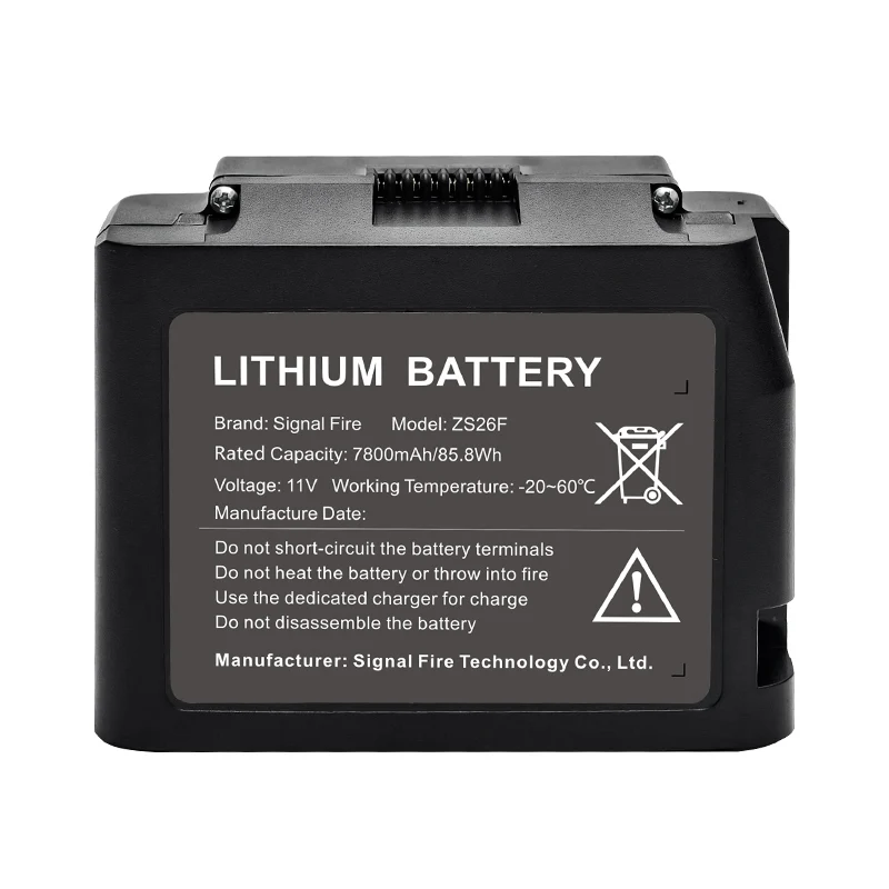 Signal Fire- Optical Fiber Fusion Splicer 7800mAh/5200mAh Lithium Battery Zs26f