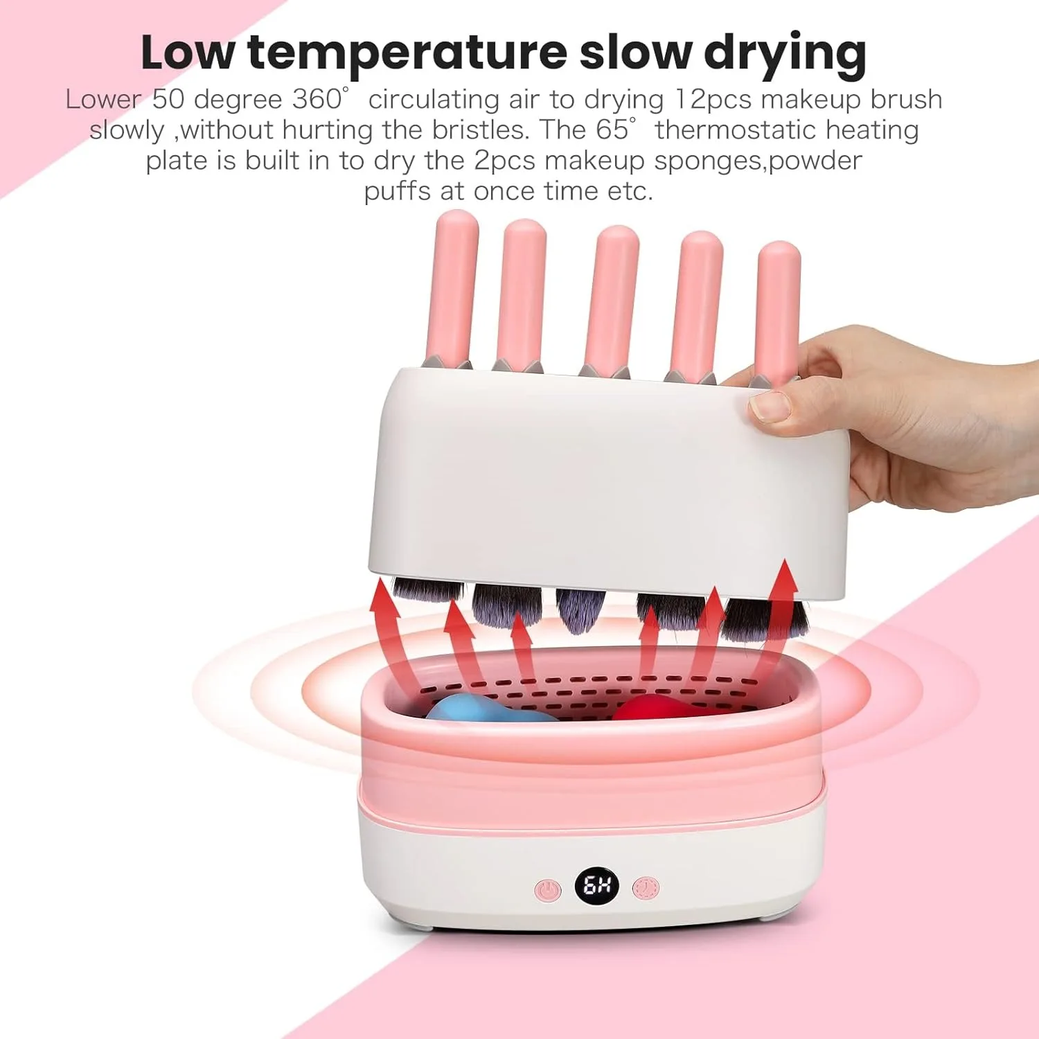 Multifunctional Beauty Tool Brush Dryer for Makeup Brushes