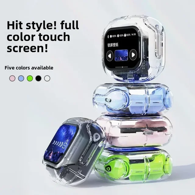 Écouteurs Sans Fil Q20 TWS avec Écran Tactile LCD Intelligent 2 Écouteurs Sans Fil Q20 TWS avec Écran Tactile LCD Intelligent 2