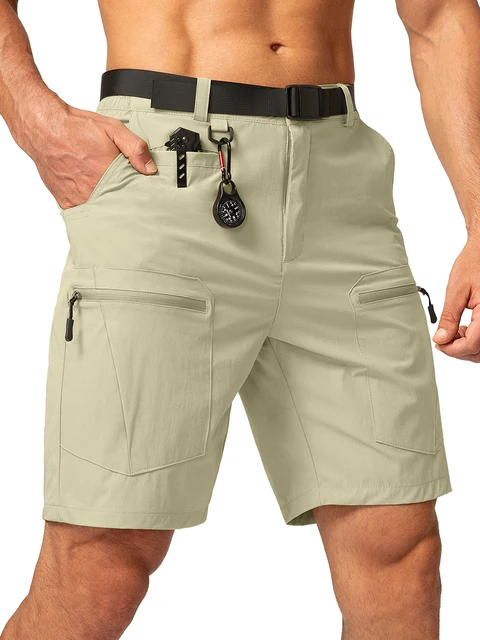 Quick Dry Cargo Shorts Mens, Men Outdoor Cargo Shorts