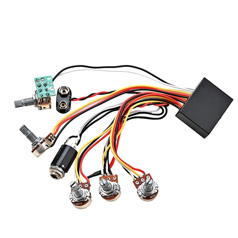 

Bass 3 Band Active & Passive EQ Equalizer Preamp Circuit For Bass Pickup