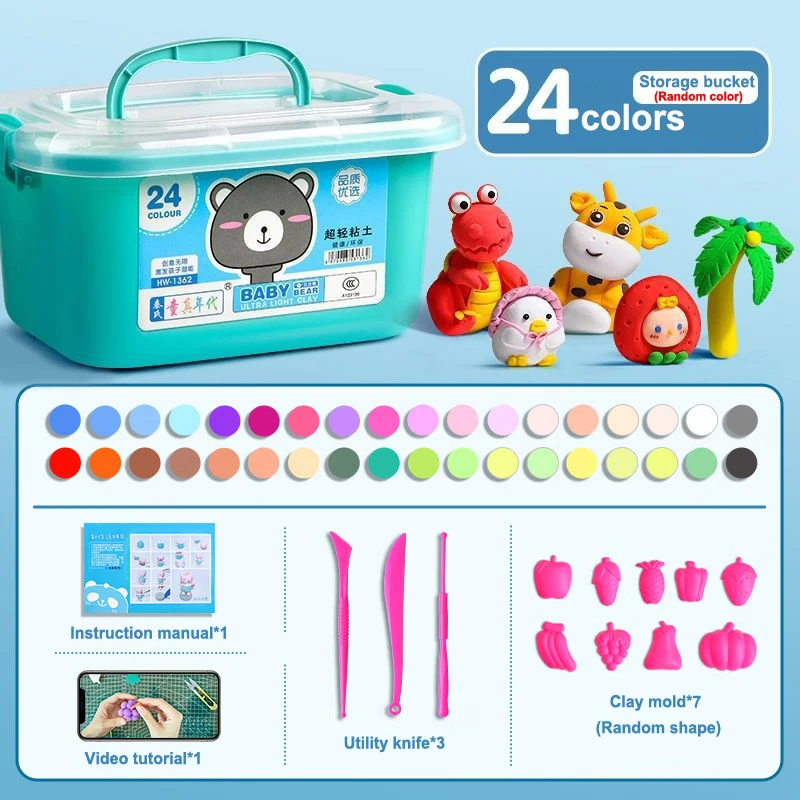 Juego De Arcilla No Tóxicos Para Niños