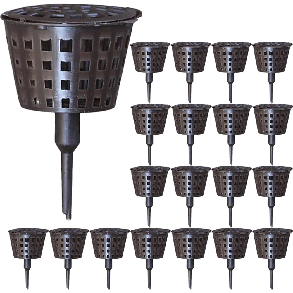 

Basket with Lid Fertilization Orchid Baskets Bonsai Plant Pot Garden Container Planting Spreader