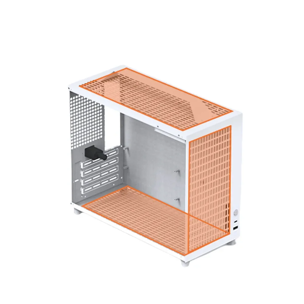 NIU E15 M-ATX Chassis 335mm Graphics Card 135mm Radiadtor ATX PSU 3.5" HDD 6 Case Cooling Fan Side Window