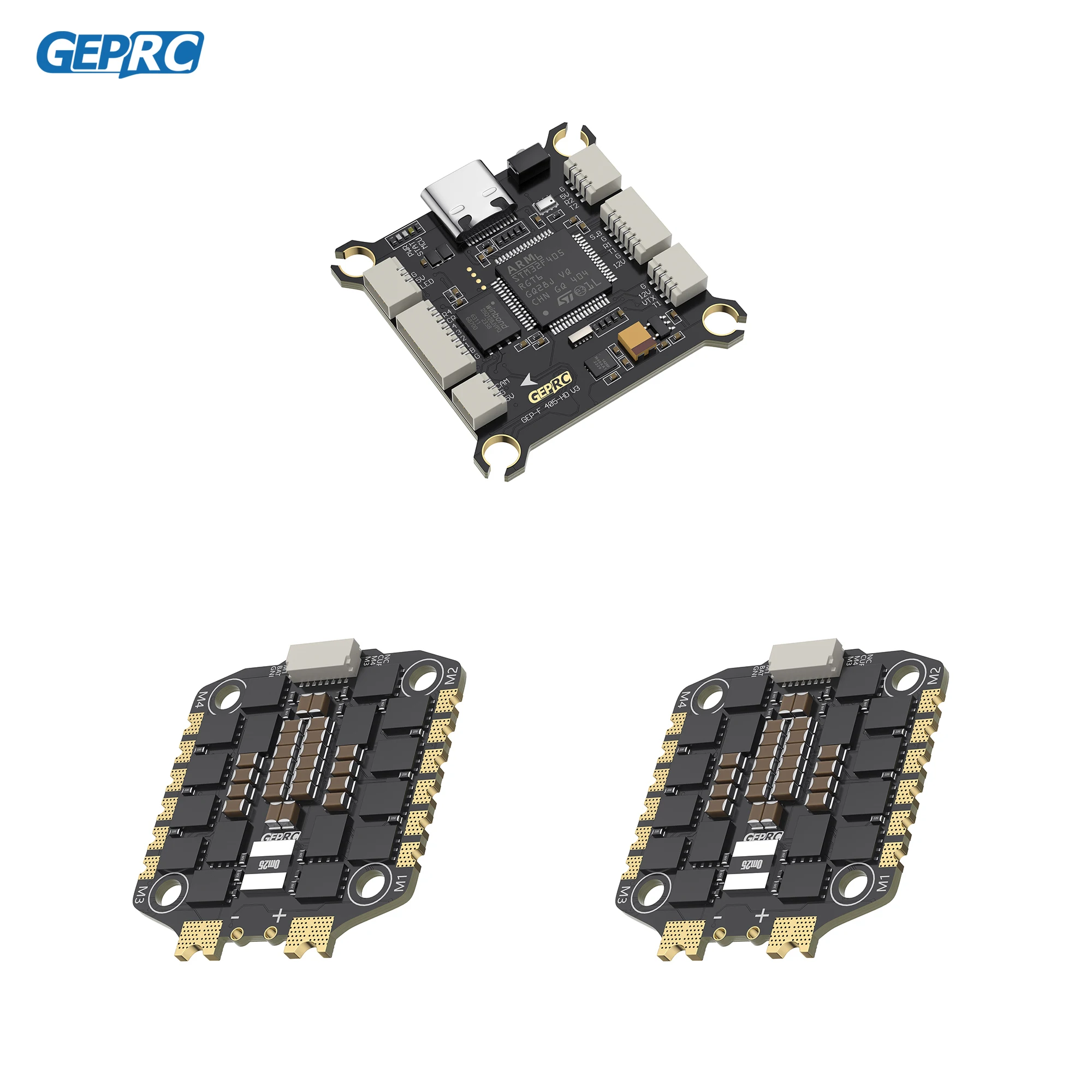 GEPRC TAKER F405 HD V3 Контроллер полета 65A 60A 4IN1 ESC 42688-P Анализ данных гироскопа Запись полетного барометра Гоночный FPV Дрон thumbnail 2