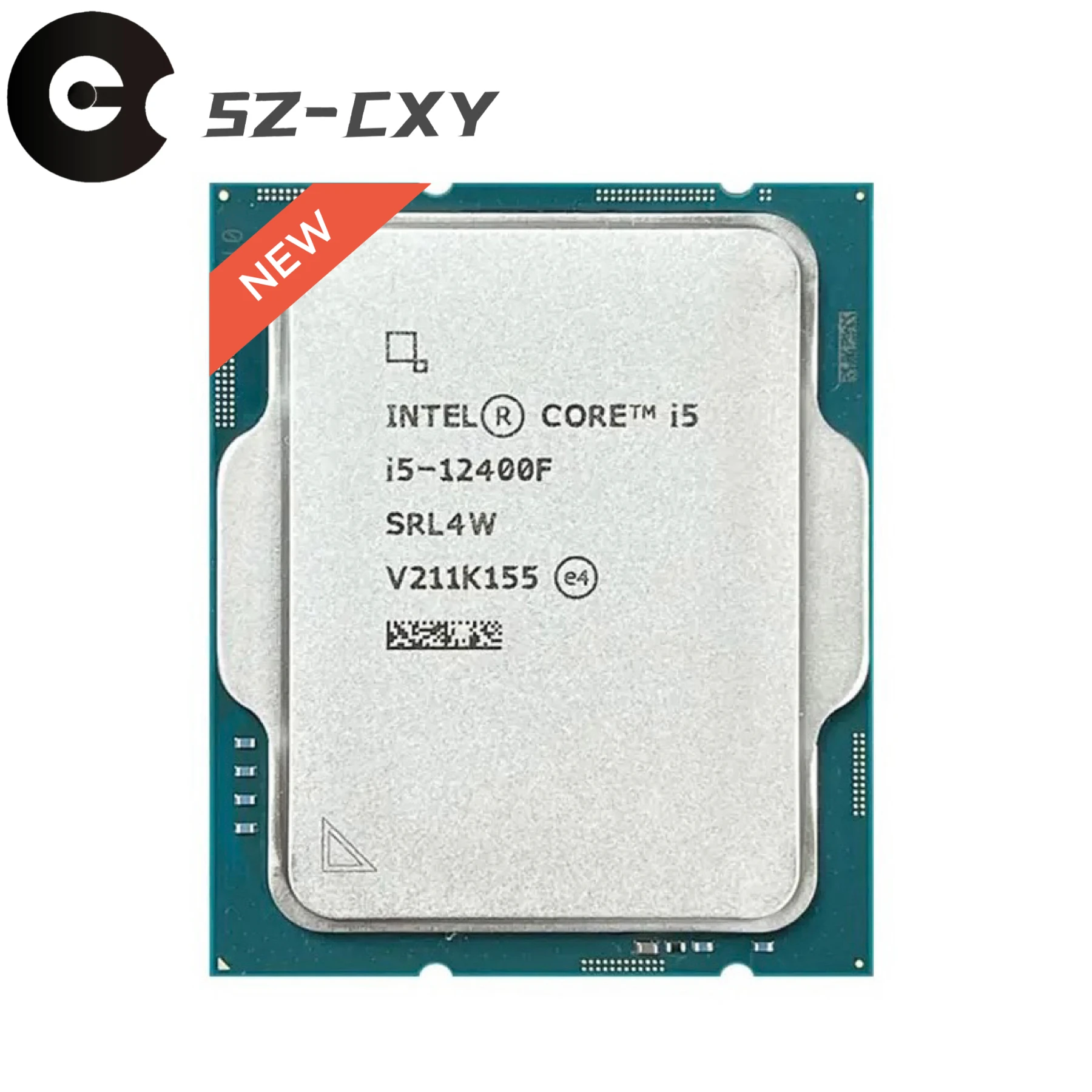 Intel Core i5-12400F i5 12400F 2.5 GHz 6-Core 12-Thread CPU Processor 10NM  L3=18M 65W LGA 1700 new