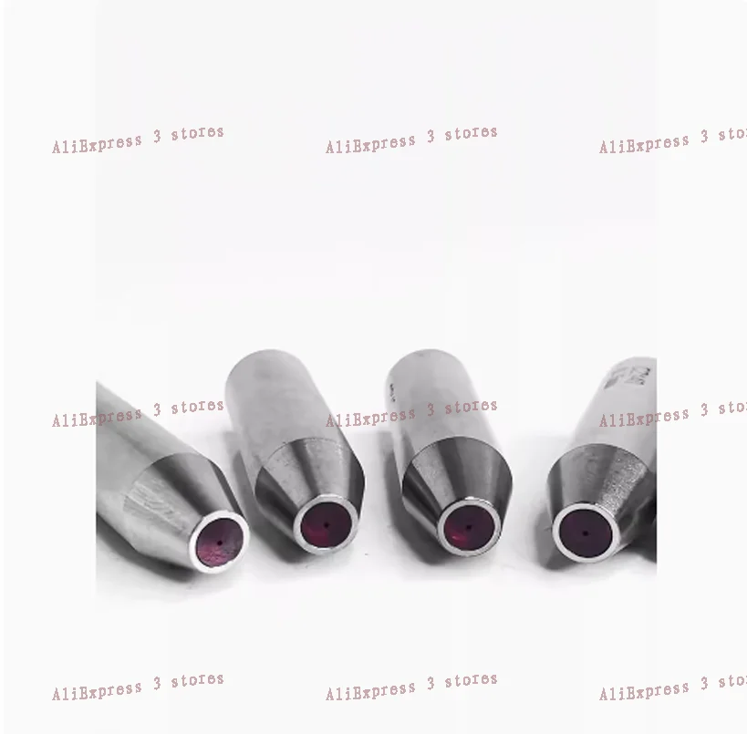 EDM-Elektroden-Bohrführung, 12 mm x 42 mm Rubin, Elektrodenführungen, EDM-Bohrteile, Rohrführungen 12 x 42 mm, 1 Stück – Detail 2