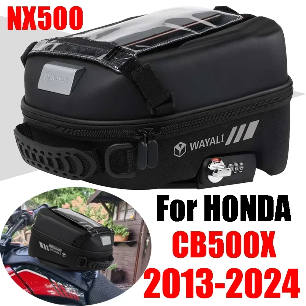 

Аксессуары для HONDA CB500X CB500 X CB 500 X 500X 2013 - 2024 NX500, сумка на бак для багажа, сумка для хранения, сумка для навигации телефона