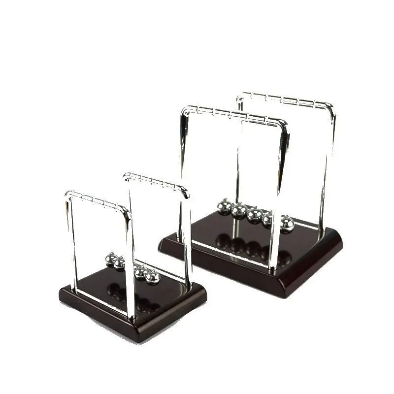 Newton's Cradle Desk Decor Metal Pendulum Ball Steel Balance Ball Newton Ball Physics Science Pendulum Suitable Home Table Decor