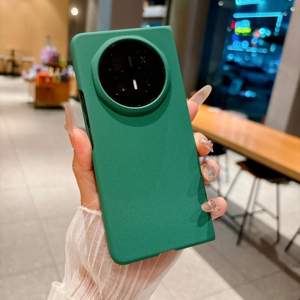 Solid Color Ultra-Thin Shockproof Frosted Phone Case
