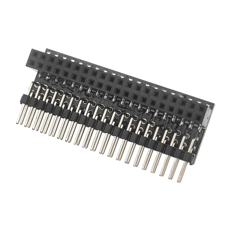 Málna Pi 5 GPIO Kamra Terjeszkedés lga szögben GPIO csatlakozó számára Pi 5 4B 3B+ 3B Zérus 2 Watt számára Narancsszínű Pi Pizáng Pi