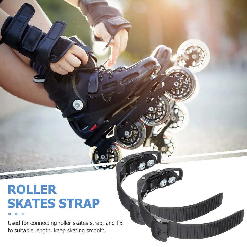 Correas De Sujeción Para Patines - Hebillas Ajustables Con Tornillos - Para Patines De Ruedas Y Zapatos De Patinaje