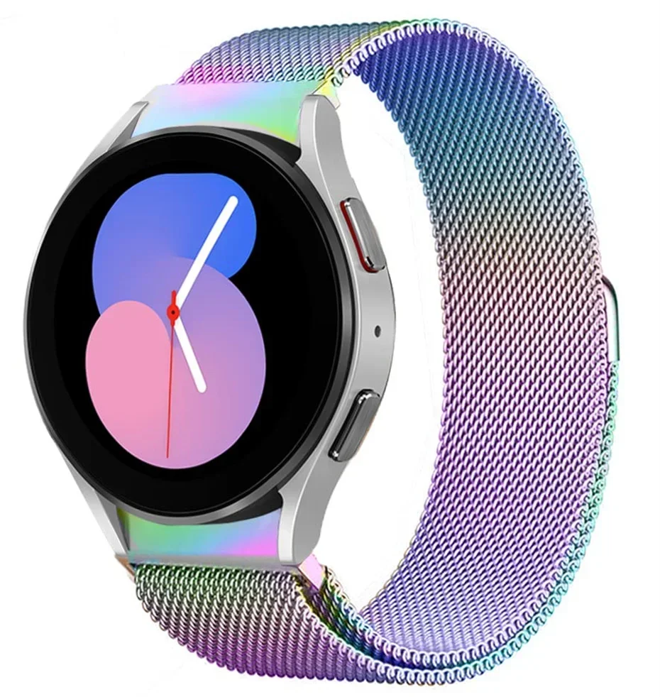 Milanese Loop Bracelet with No Gaps for Smartwatches – Elegant 20mm Band