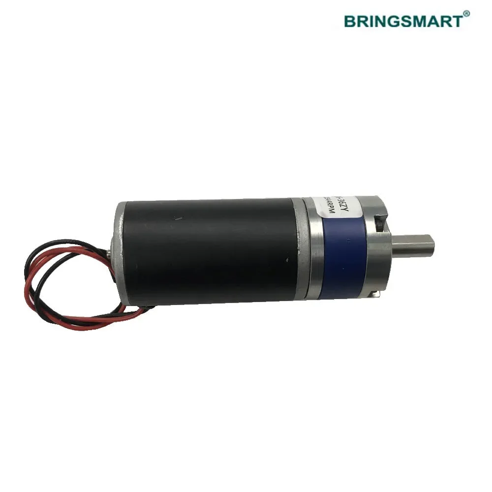 Bringsmart 올 메탈 유성 기어 모터, 마이크로 기어 감소, DC 모터, 강철 튜브 모터, 맞춤형 12V, 24V, 큰 토크, 36mm