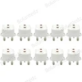 10pcs white