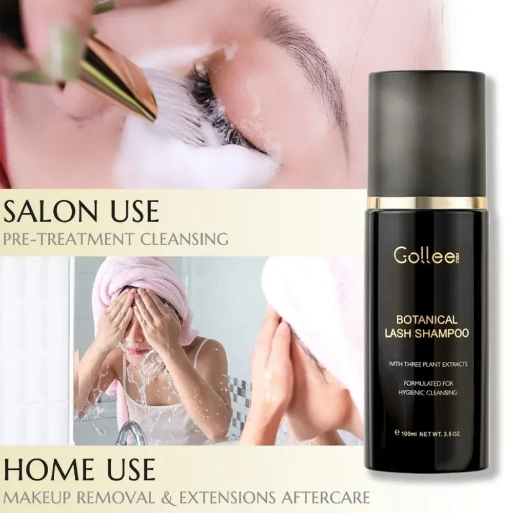 Description Picture 6 of itemGollee All Season Glue for Lash Extension 0.5s Super Glue Yelash Shampoo Deep Cleansing Liquid Eye Makeup Remover Foam Cleanser