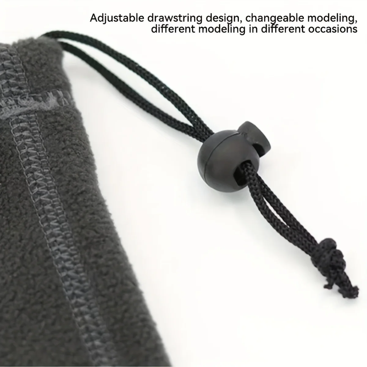 Polar Fleece Neck Tube Ear Warmer Fishing Skating Running Sport Scarf Face Mask Camping Hiking Neck Warmer Warm Cycling Headwear