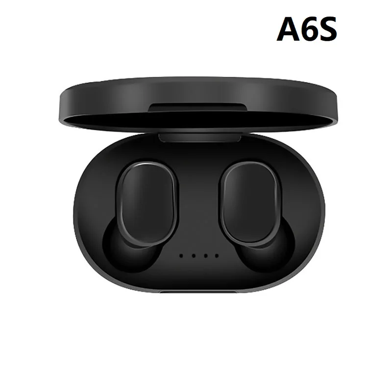 Беспроводные Bluetooth TWS наушники A6S мини стереонаушники спортивные Игровые