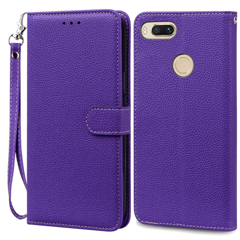 Leather Wallet Flip Case - Elegant Protective Cover with Bumper Coque and Storage Pockets