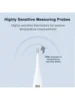 2 pcs Thermometer for Adults, Digital Oral Thermometer for Fever with 10 Seconds Fast Reading 3